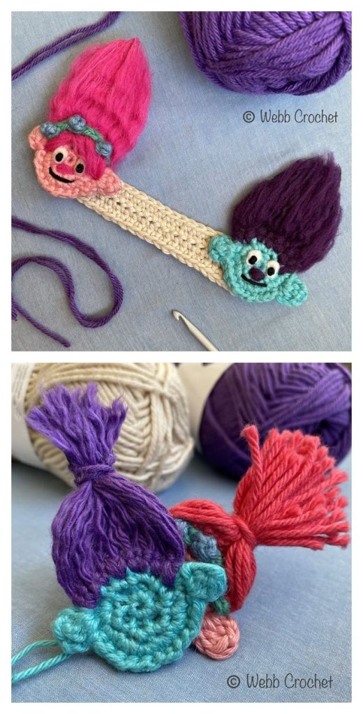 Trolls Ear Saver Free Crochet Pattern