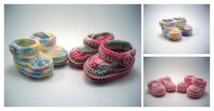 Bernat Baby Booties Free Knitting Pattern – Knitting Projects