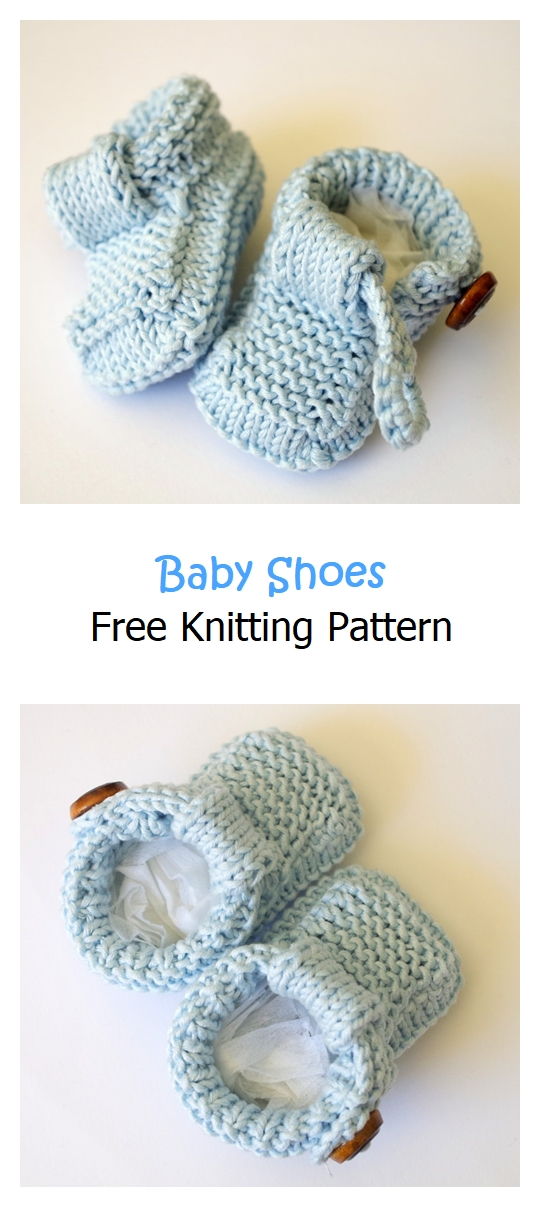 Baby Shoes Free Knitting Pattern – Knitting Projects