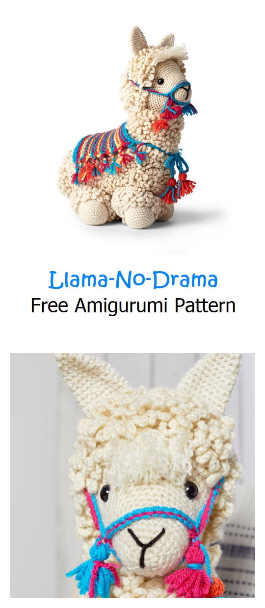 Llama-No-Drama Free Amigurumi Pattern – Knitting Projects