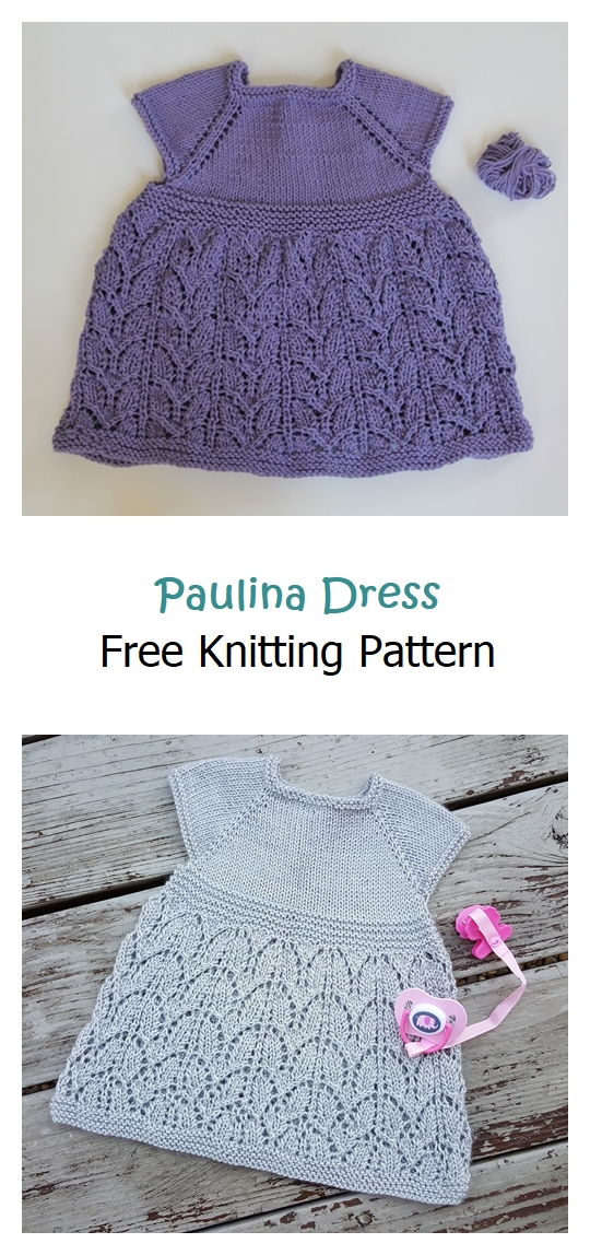 Paulina Dress Free Knitting Pattern – Knitting Projects