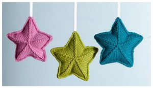 Christmas Stars Free Knitting Patterns – Knitting Projects