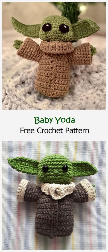 Baby Yoda Free Crochet Pattern – Knitting Projects