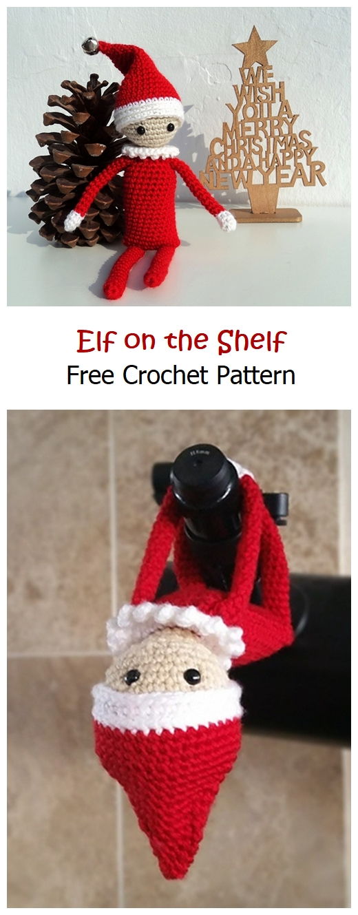 Elf on the Shelf Free Crochet Pattern – Knitting Projects