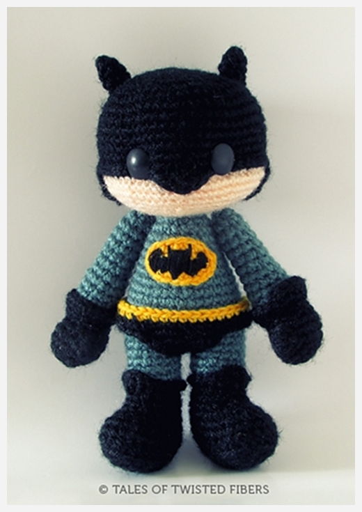 Batman Free Amigurumi Pattern – Knitting Projects