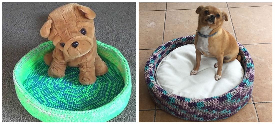 Pet Bed Free Crochet Pattern – Knitting Projects